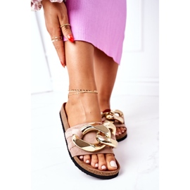 S.Barski Pantuflas En Corcho Con Cadena S. Barski SB001 Beige 2 S.Barski Pantuflas En Corcho Con Cadena S. Barski SB001 Beige 2