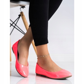 Diamantique Bailarinas lacadas rosado 4