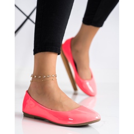 Diamantique Bailarinas lacadas rosado 3