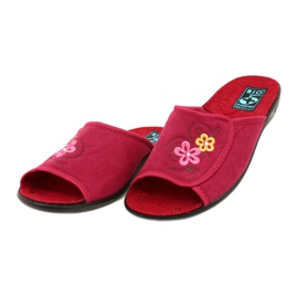 Zapatillas de mujer Adanex 24625 rojo 3