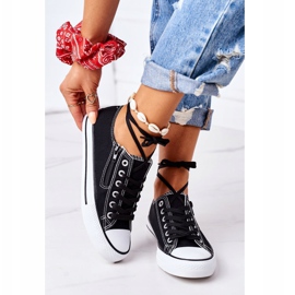 Zapatillas De Mujer Con Cremallera Negro Malani 5
