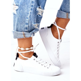 Zapatillas clásicas de mujer blancas My Promise blanco 6