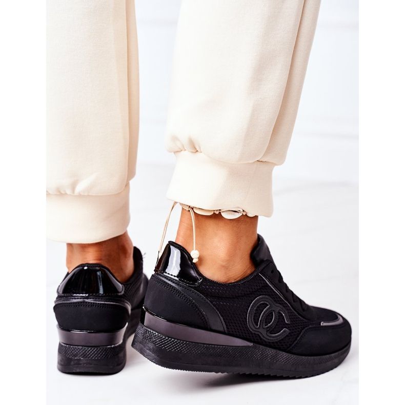 PE1 Calzado deportivo de mujer Sneakers Black Under Control negro 1