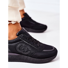 PE1 Calzado deportivo de mujer Sneakers Black Under Control negro 5