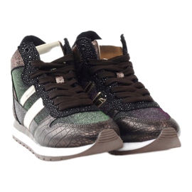 McArthur Zapatos deportivos de cobre metálico para mujeres marrón 4