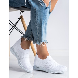 MCKEYLOR Zapatillas blancas sin cordones blanco 1