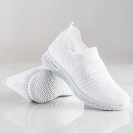 MCKEYLOR Zapatillas blancas sin cordones blanco 3