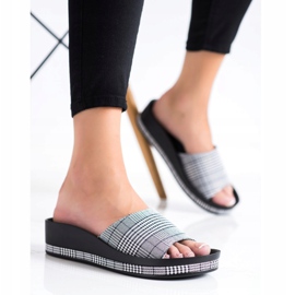 Zapatillas casual VINCEZA gris 3