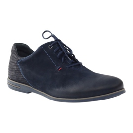 Zapatos casuales de hombre Riko 799 azul 1