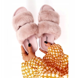 PS1 Pantuflas beige en la plataforma con piel y circonita ¡Wow! 5 PS1 Pantuflas beige en la plataforma con piel y circonita ¡Wow! 5