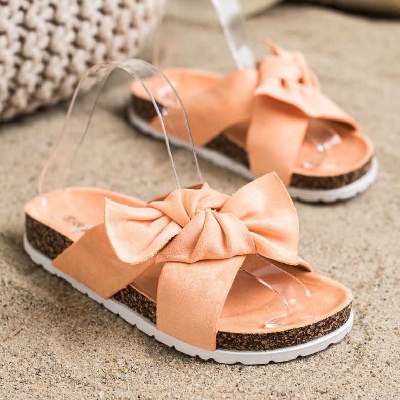 Ideal Shoes Zapatillas de moda naranja 2 Ideal Shoes Zapatillas de moda naranja 2