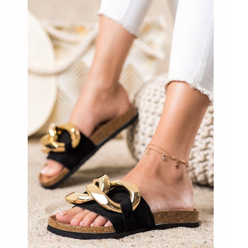 Sabatina Zapatillas de moda negro 1