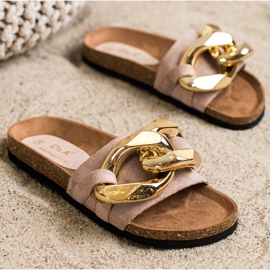 Sabatina Zapatillas de moda beige 2