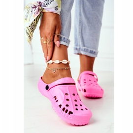 Flameshoes Pantuflas Eva Luz Rosa Mujer 1