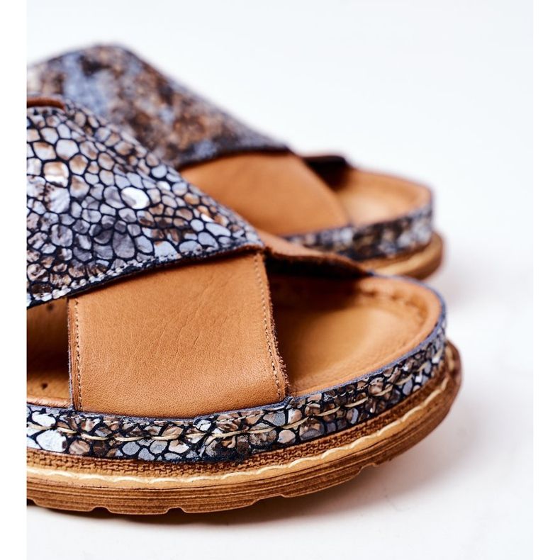 Zapatilla Piel Perfilada Maciejka 04986-02 Marrón 1