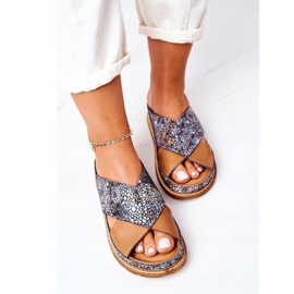 Zapatilla Piel Perfilada Maciejka 04986-02 Marrón 4