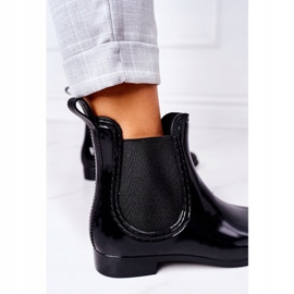 Botas Umbrella Shiny Black Jodhpur negro 5