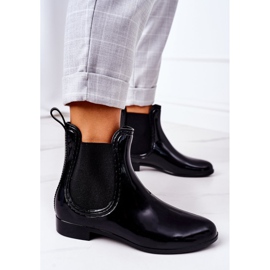 Botas Umbrella Shiny Black Jodhpur negro 6