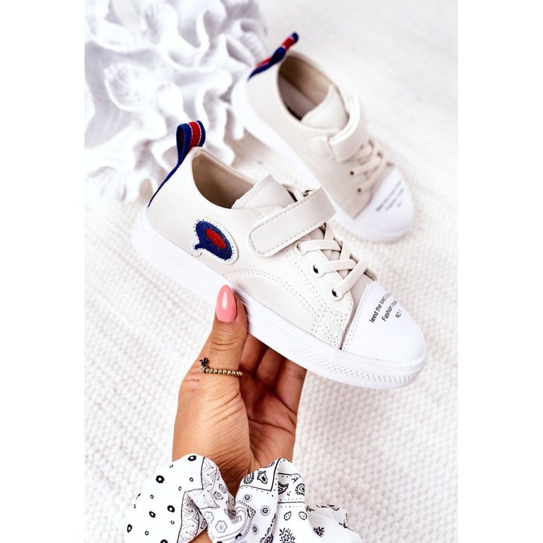 Apawwa Zapatillas de niños con velcro de dibujos animados beige 1