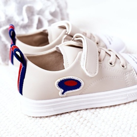 Apawwa Zapatillas de niños con velcro de dibujos animados beige 5