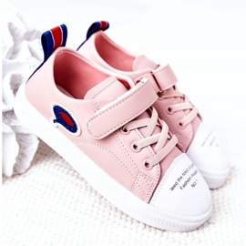 Apawwa Zapatillas de deporte rosa con velcro de dibujos animados para niños rosado 2 Apawwa Zapatillas de deporte rosa con velcro de dibujos animados para niños rosado 2