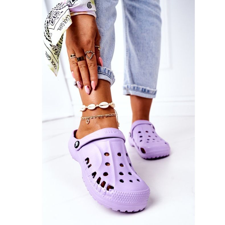 Pantuflas Crooks Eva Foam Violet para Mujer violeta 2 Pantuflas Crooks Eva Foam Violet para Mujer violeta 2