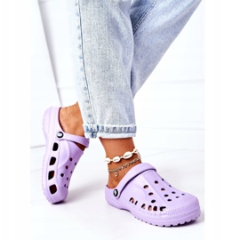 Pantuflas Crooks Eva Foam Violet para Mujer violeta 4