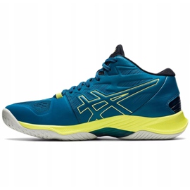 Zapatillas de voleibol Asics Sky Elite Ff Mt 2 M 1051A065 401 azul azul 1