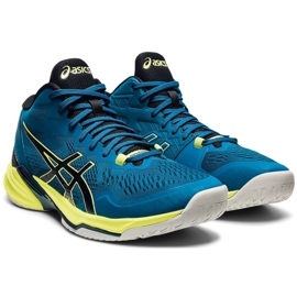 Zapatillas de voleibol Asics Sky Elite Ff Mt 2 M 1051A065 401 azul azul 2