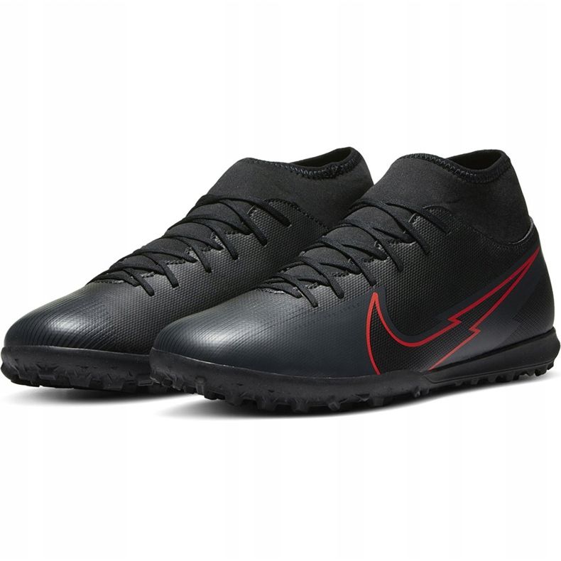 Botas de fútbol Nike Mercurial Superfly 7 Club Tf M AT7980 060 negro 3