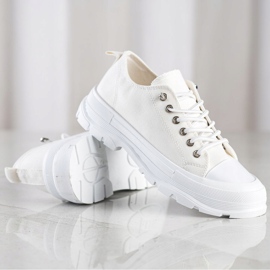 Sabatina Zapatillas de moda en la plataforma beige 2