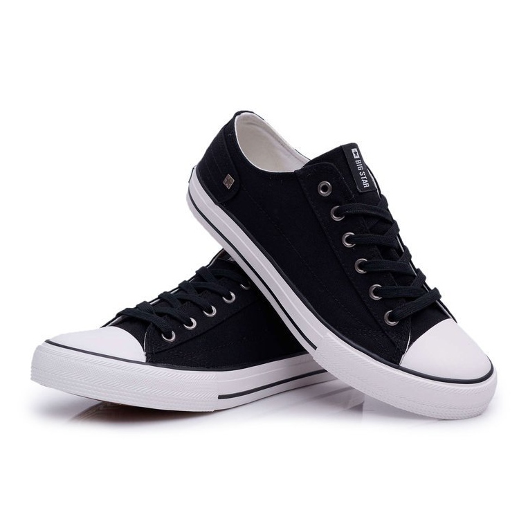 Zapatillas de Hombre Big Star Black DD174273 negro 3
