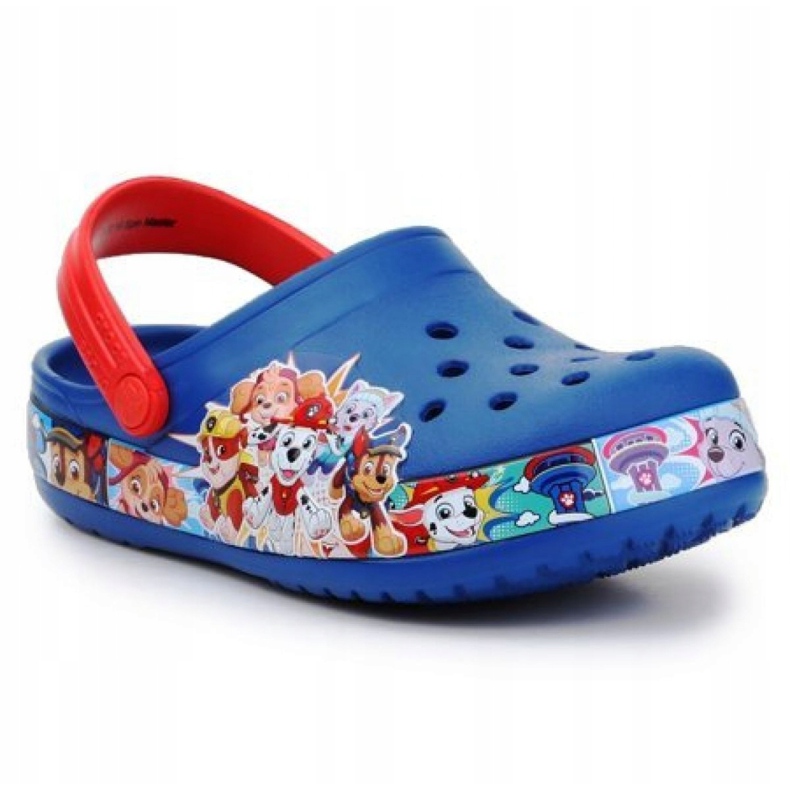 Crocs Psi Patrol Fl Paw Patrol Band Zueco Jr 205509-4GX rojo azul 1