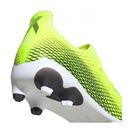 Botas de fútbol adidas X Ghosted.3 Mg Jr FW6975 multicolor verde 2
