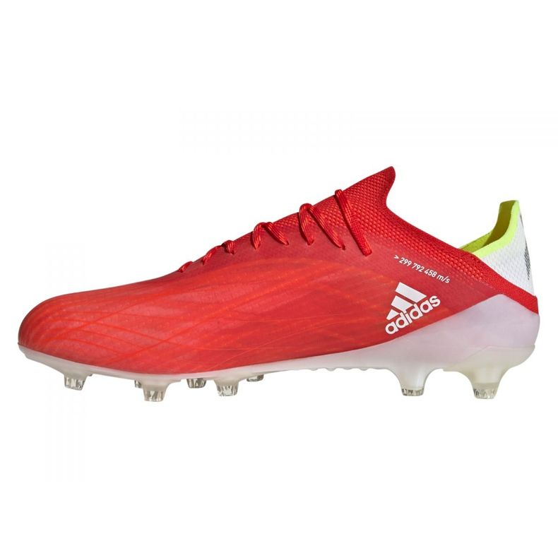 Botas de fútbol adidas X Speedflow.1 Ag M FY3264 rojo rojo 1
