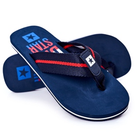 Chanclas Hombre Big Star FF174478 Azul marino 6