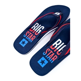 Chanclas Hombre Big Star FF174478 Azul marino 2
