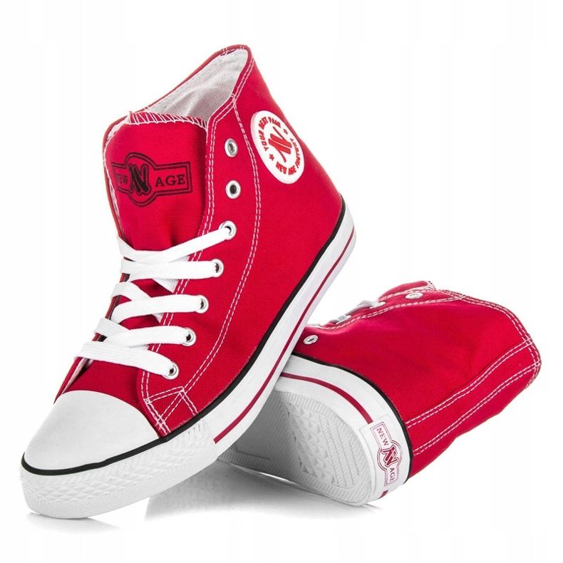 Zapatillas New Age High rojo 2