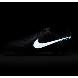 Calzado de fútbol Nike Tiempo Legend 9 Academy FG / MG M DA1174-004 negro negro 1