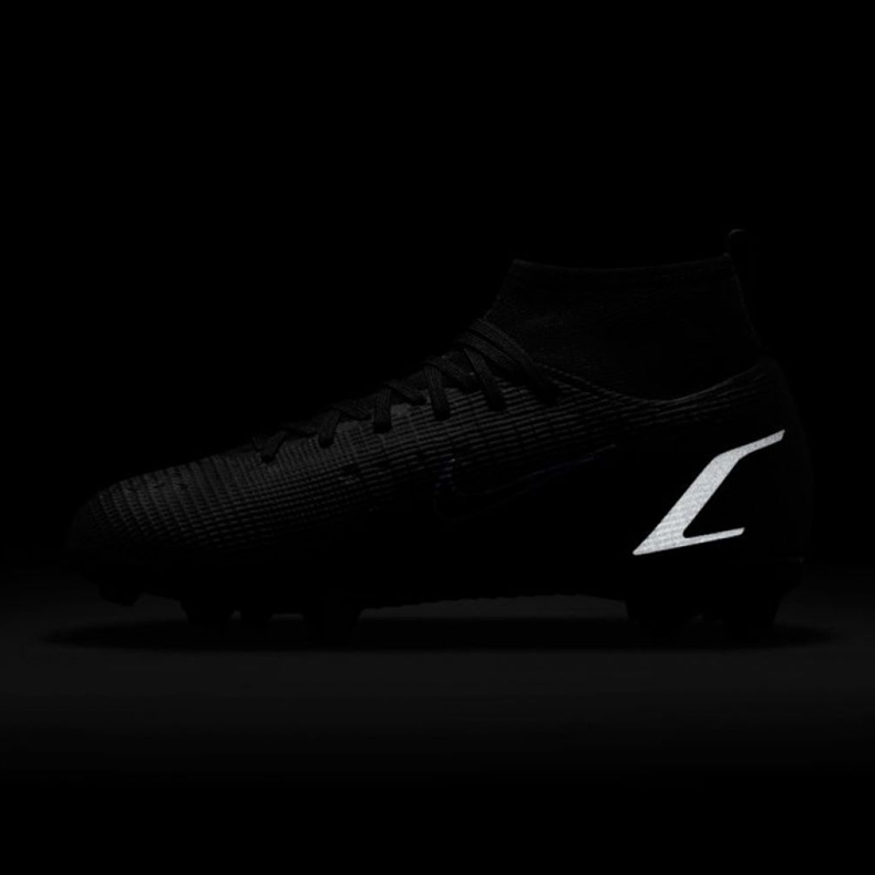 Zapatos de fútbol Nike Mercurial Superfly 8 Pro Fg Jr CV0804-004 negro negro 1