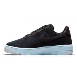Calzado Nike Air Force 1 Crater Flyknit Jr DH3375-001 negro 2