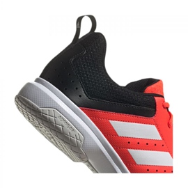 Zapatillas Adidas Ligra 7 M FZ4657 negro rojo 4
