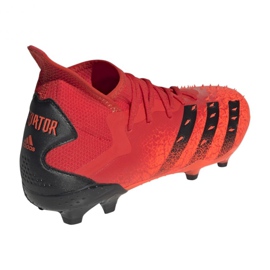 Zapatillas Adidas Predator Freak.2 Fg M S24187 multicolor naranjas y rojos 2