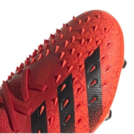 Zapatillas Adidas Predator Freak.2 Fg M S24187 multicolor naranjas y tintos 4