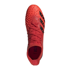 Zapatillas Adidas Predator Freak.2 Fg M S24187 multicolor naranjas y tintos 8