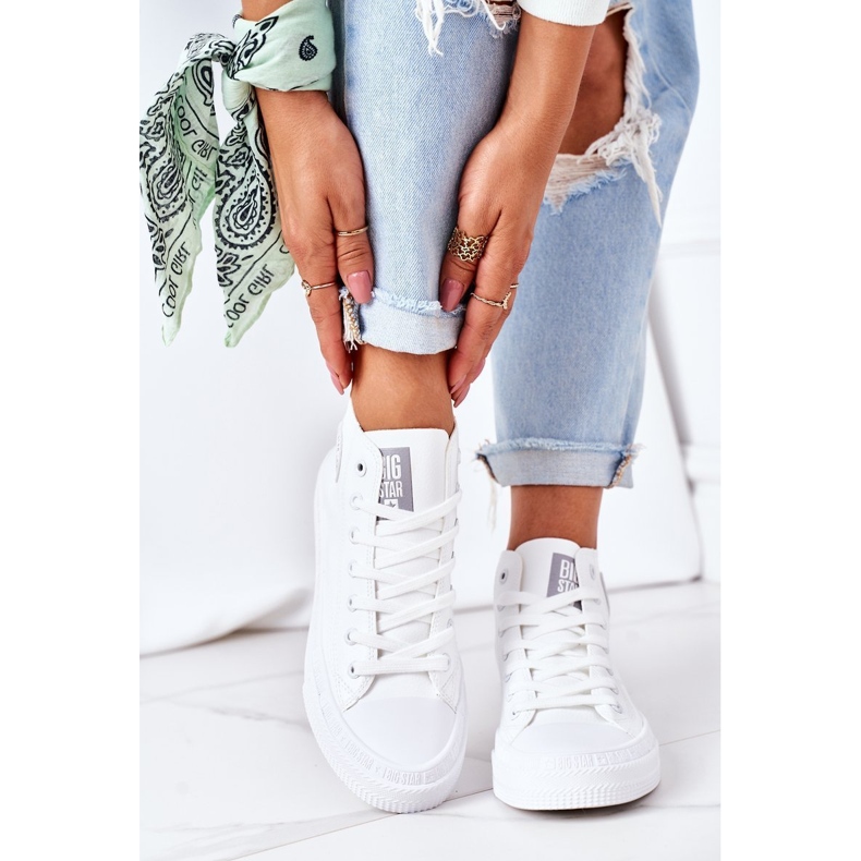 Zapatillas Altas Mujer Big Star GG274016 Blanco 1