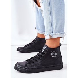 Zapatillas Altas Mujer Piel Big Star GG274015 Negro 6