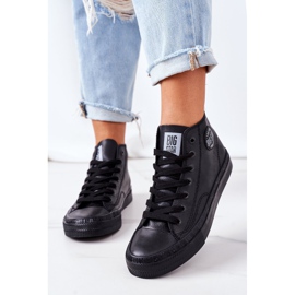 Zapatillas Altas Mujer Piel Big Star GG274015 Negro 7