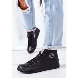 Zapatillas Altas Mujer Piel Big Star GG274015 Negro 4
