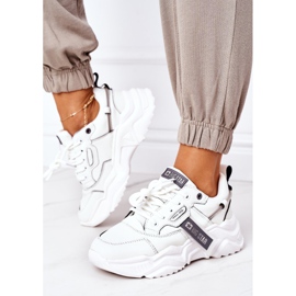 Calzado deportivo de mujer Sneakers Big Star GG274213 Blanco-Gris 1